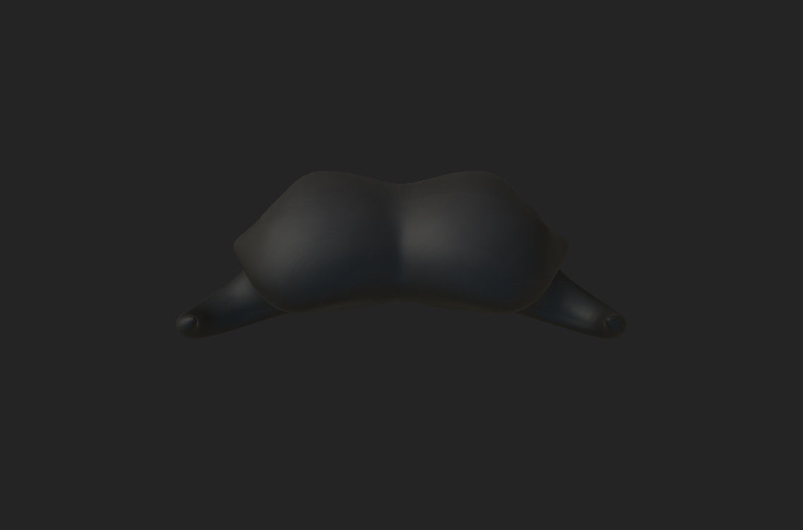 Mustache 02 3D model_12