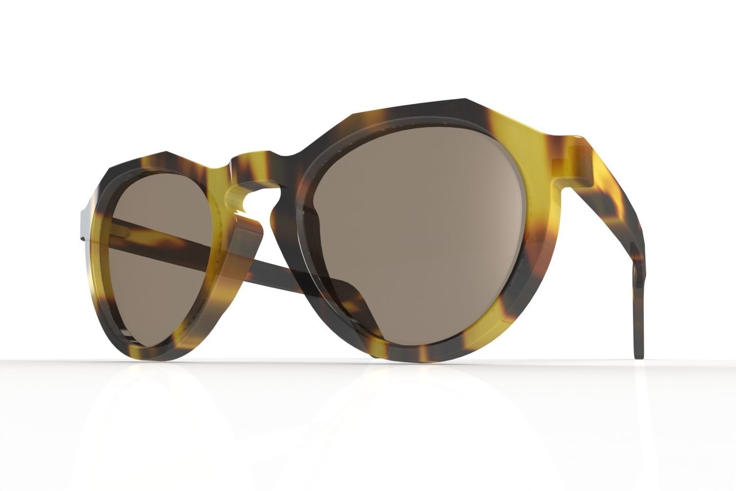 anatomically correct sunglasses 3D model_1