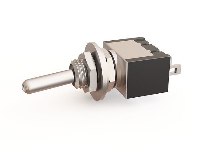Toggle switch 04 3D model
