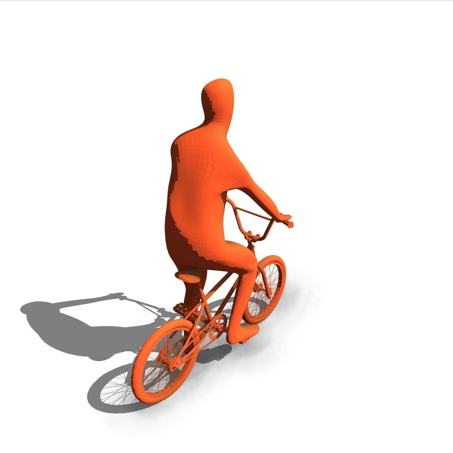 12 Revit human figures people sitting standing walking cycling 3D model_28