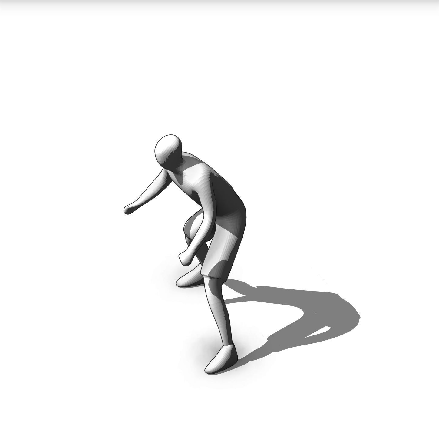 12 Revit human figures people sitting standing walking cycling 3D model_35