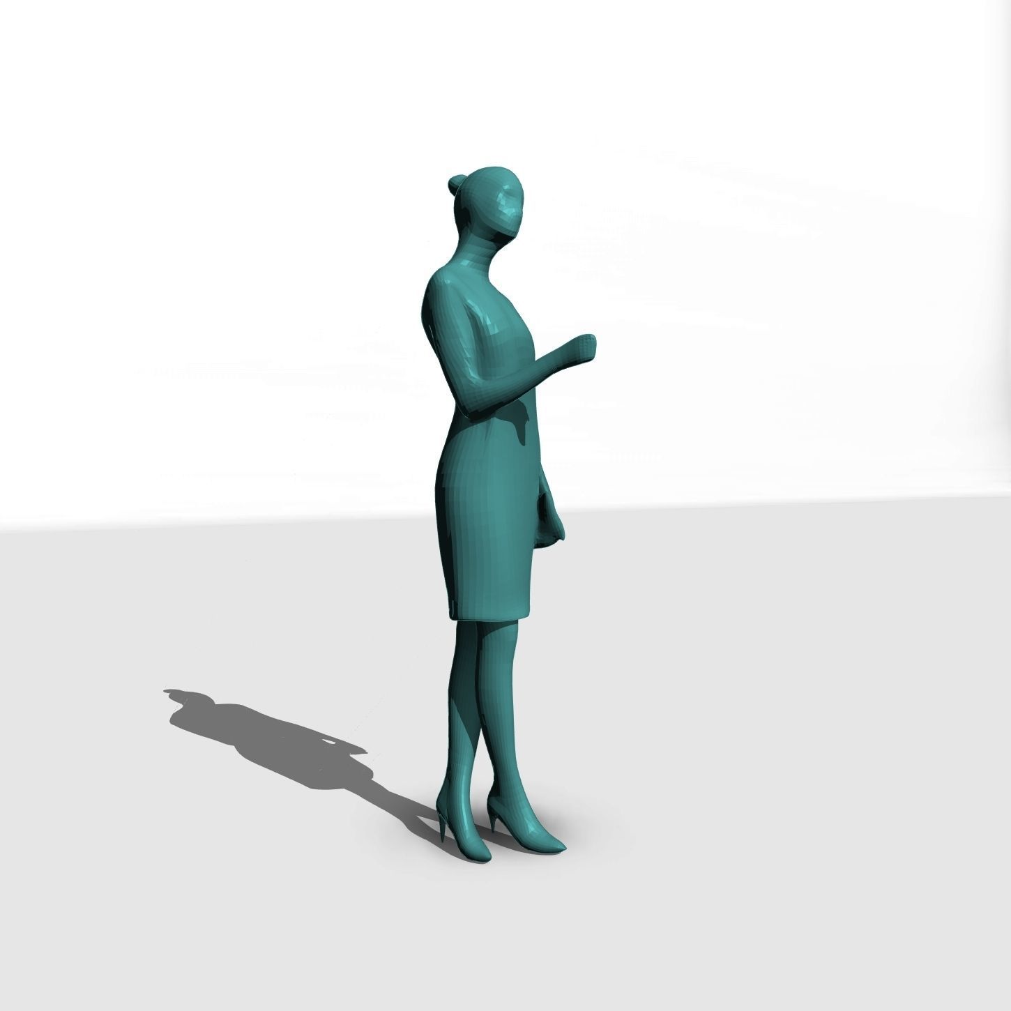 12 Revit human figures people sitting standing walking cycling 3D model_71