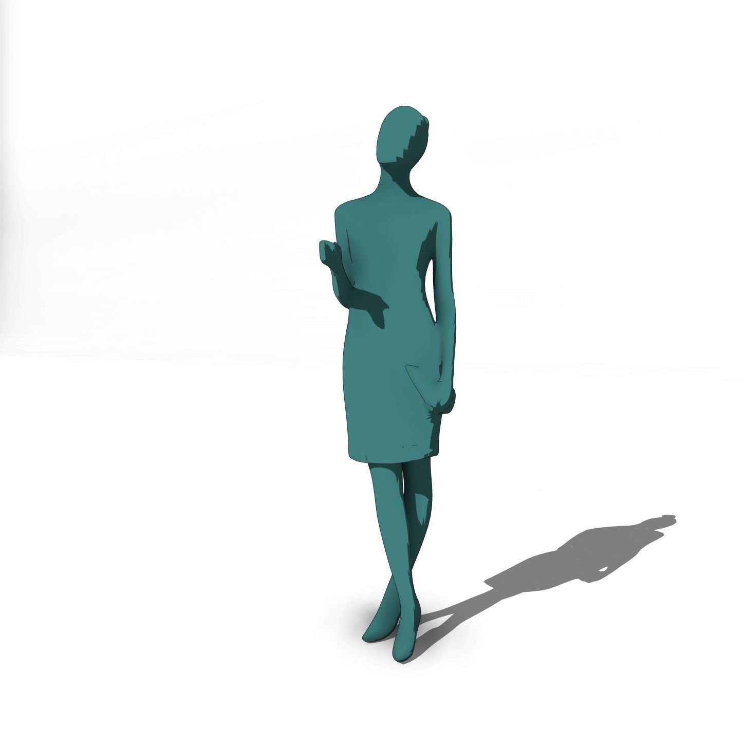 12 Revit human figures people sitting standing walking cycling 3D model_72