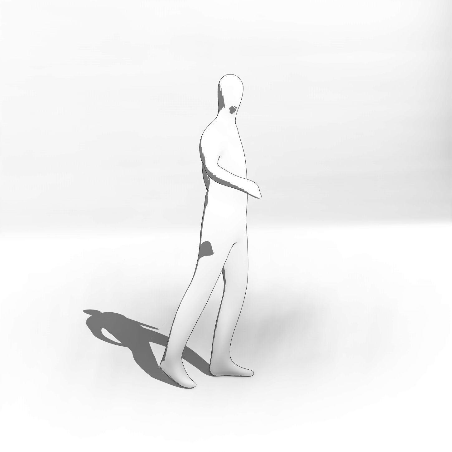 12 Revit human figures people sitting standing walking cycling 3D model_78