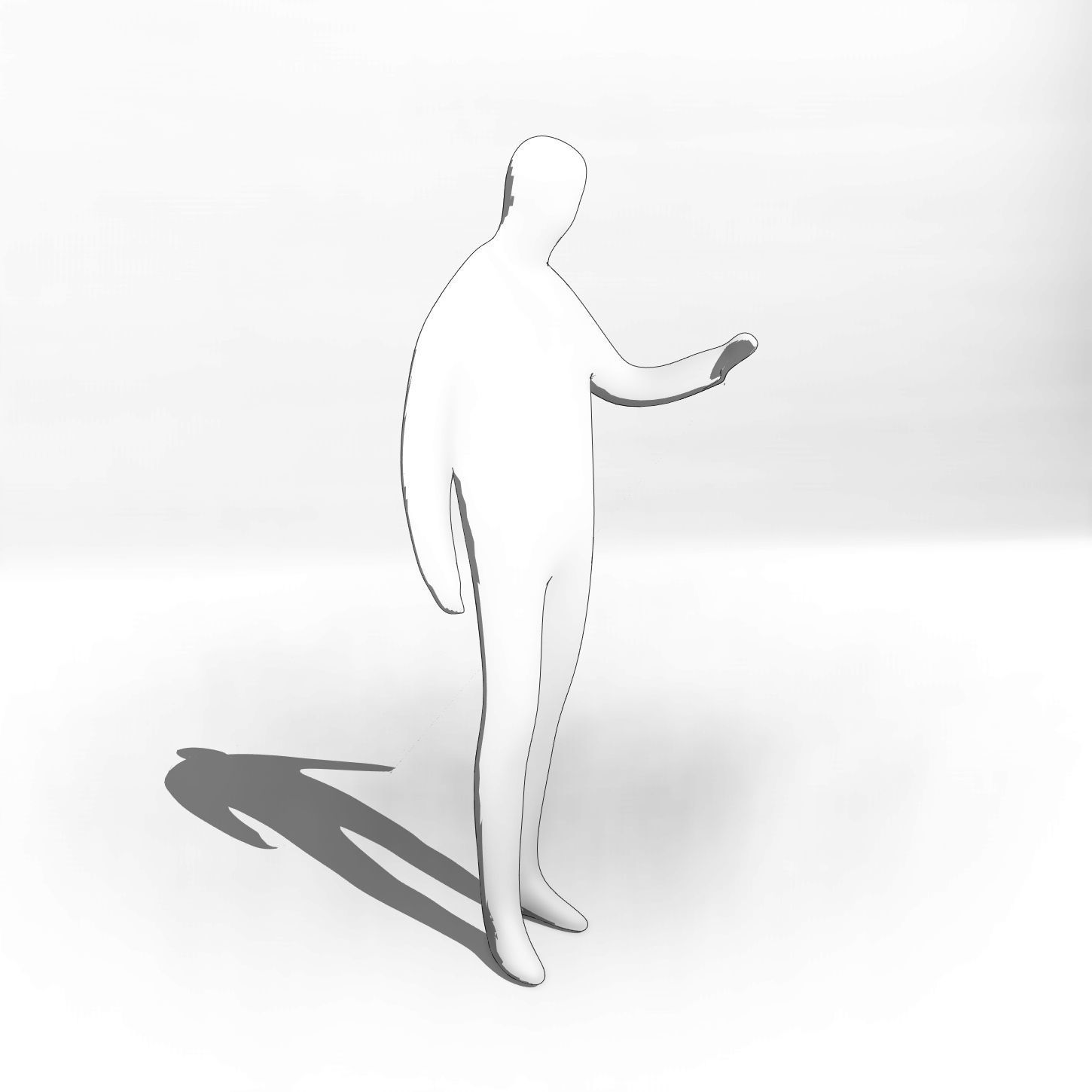 12 Revit human figures people sitting standing walking cycling 3D model_54