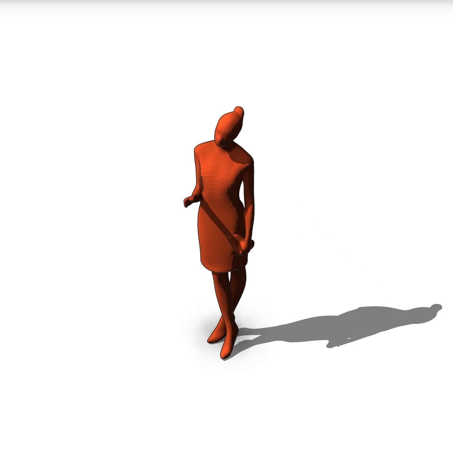 12 Revit human figures people sitting standing walking cycling 3D model_66