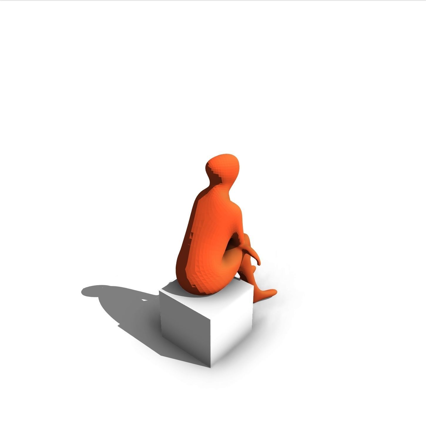 12 Revit human figures people sitting standing walking cycling 3D model_12