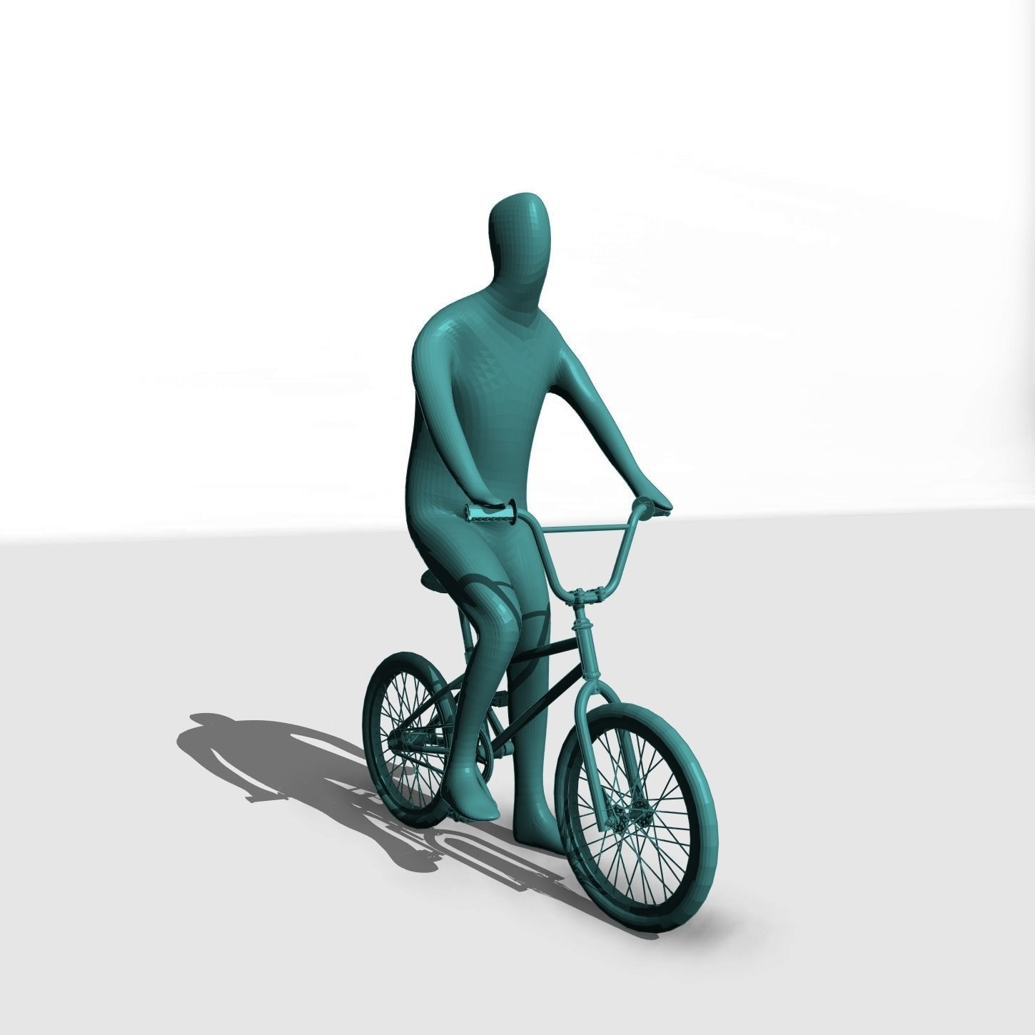 12 Revit human figures people sitting standing walking cycling 3D model_31