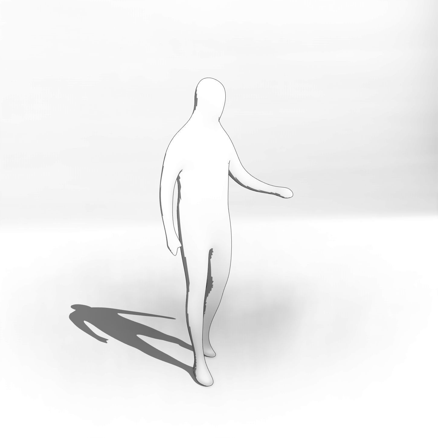 12 Revit human figures people sitting standing walking cycling 3D model_87