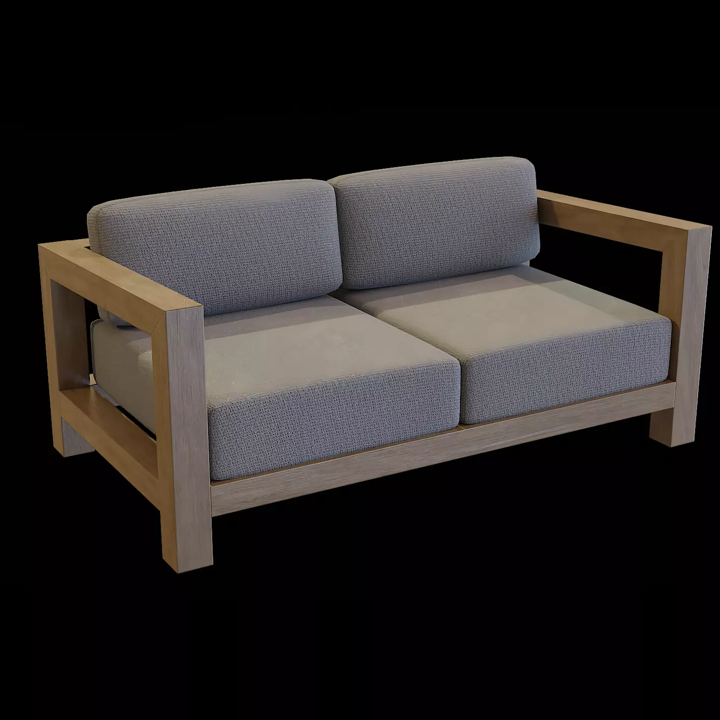 Veroda Angle Sofa 08 Low-poly 3D model_0