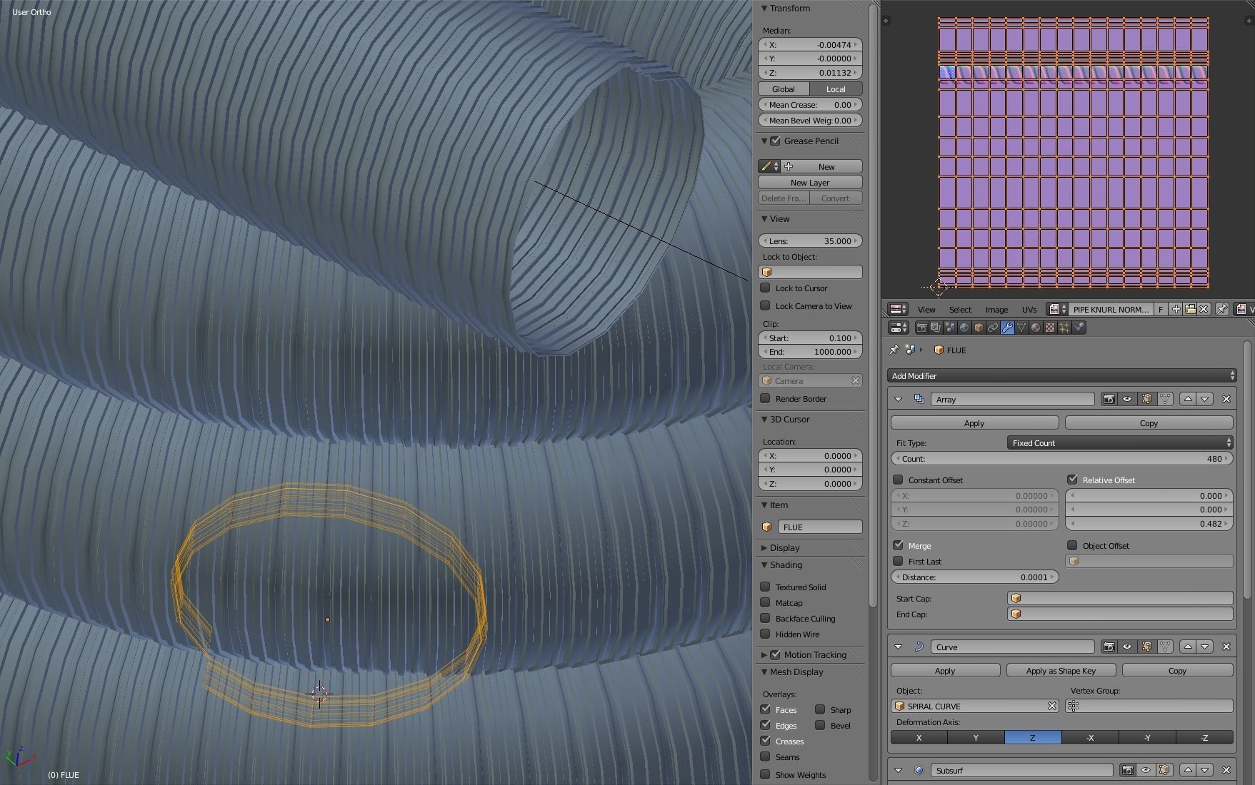 Adaptable Flexible Flue 3D model_9