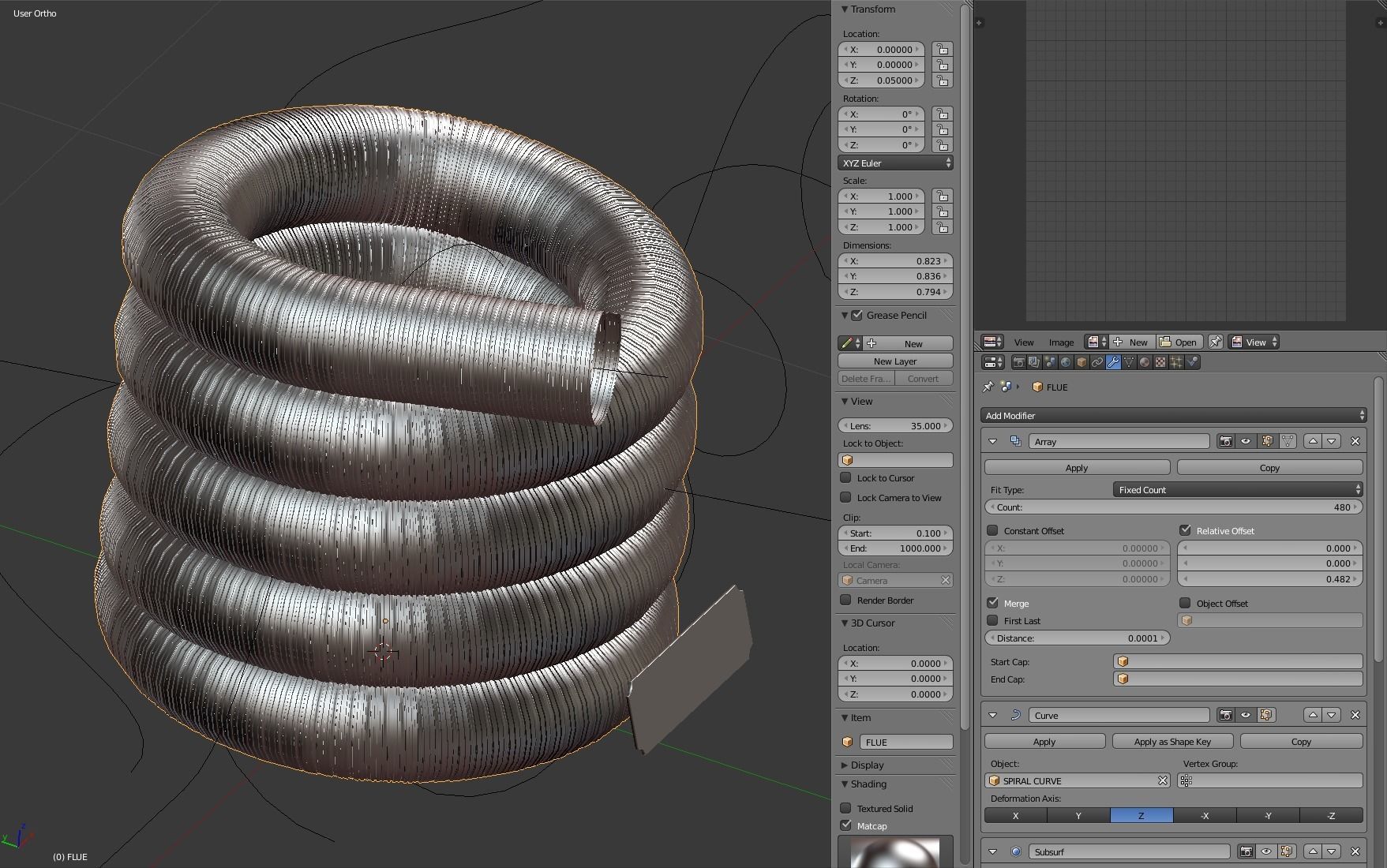 Adaptable Flexible Flue 3D model_10