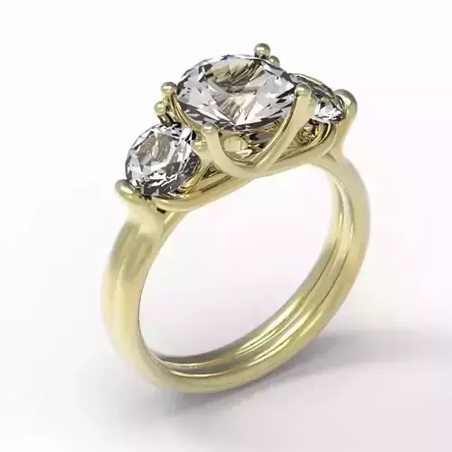 3DM Format  Womens wedding ring jewellery 3DM design