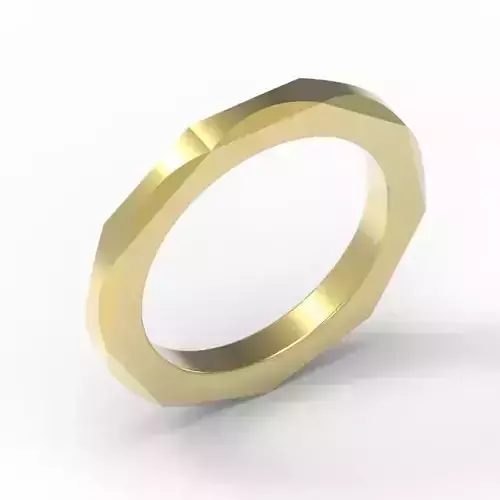 3DM Format Minimalist wedding band ring jewelry files for sale