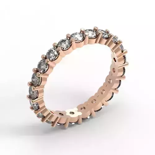 3DM Format Eternity wedding band ring 3DM diamond jewellery