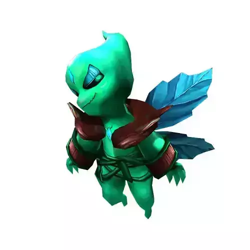 Game animated characters - wood spirit