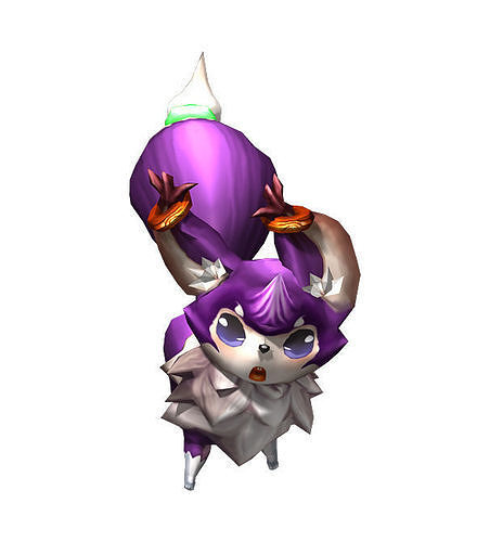 Game animated characters - small foxes 3D model