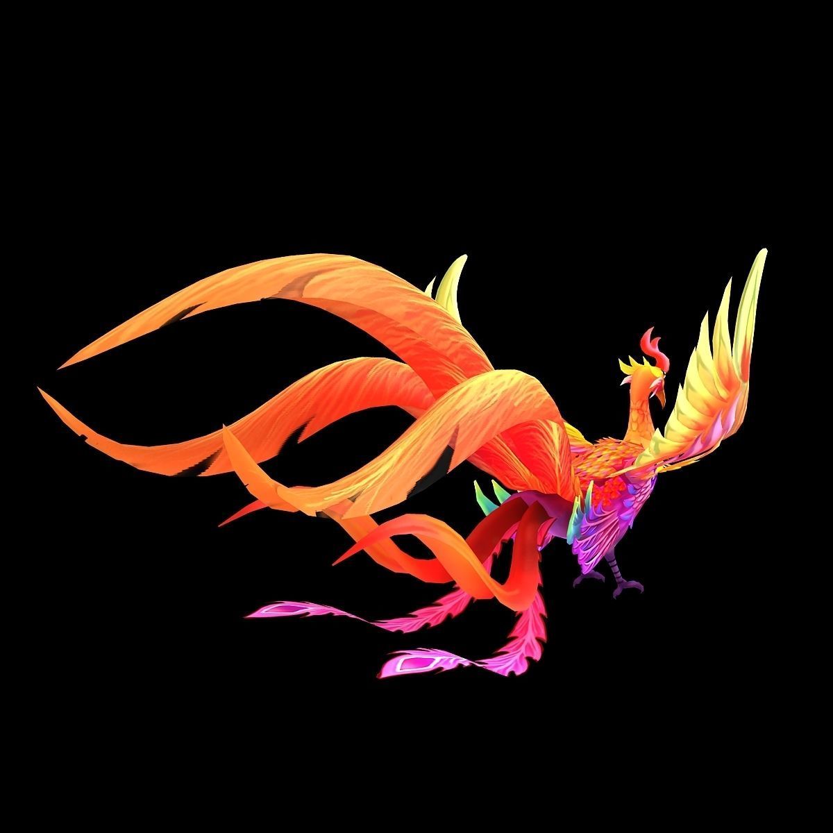 The role of the characters - flowers Valley BOSS 3D model_1