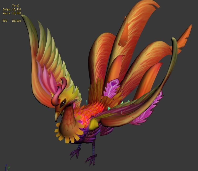 The role of the characters - flowers Valley BOSS 3D model_2