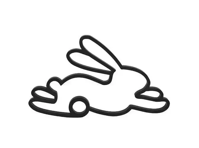 Keychain bunny icon