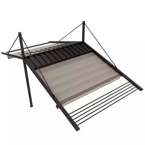Motorized Pergola 3a oil rubbed bronze