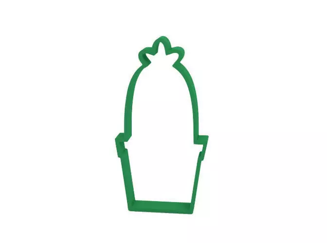 Cookie cutter 3D print model_0