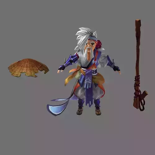 The characters of the game - Hong Qi Gong