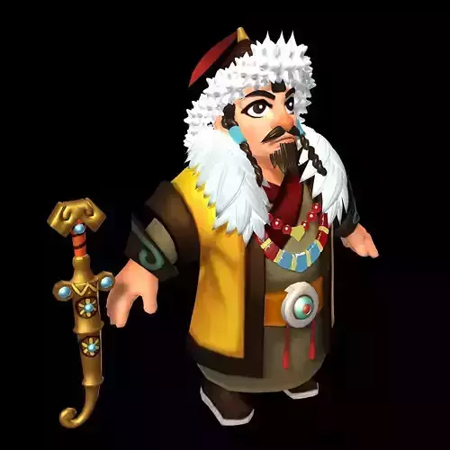 The characters of the game - Kublai Khan