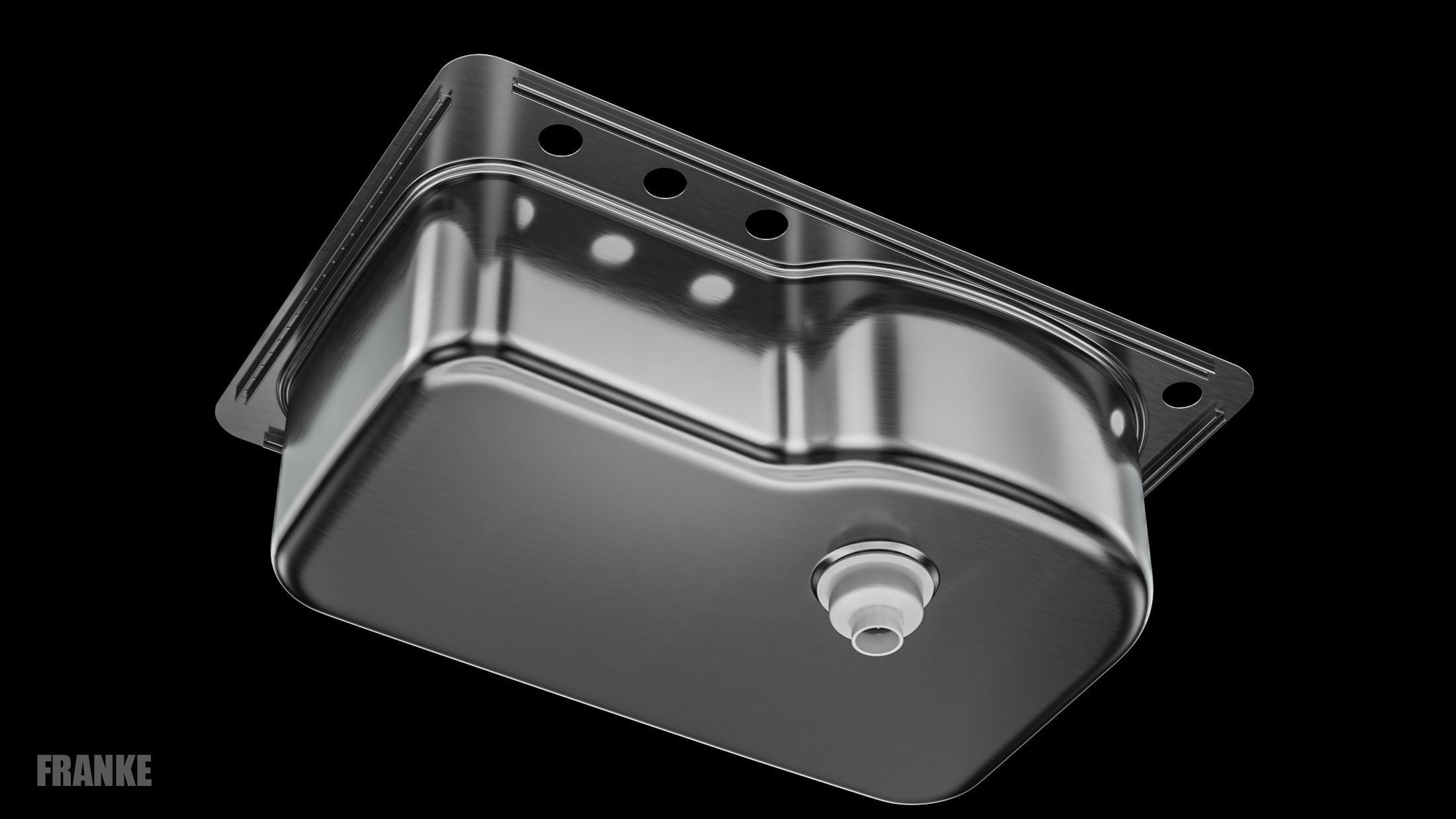 Sink FRANKE  FBSLD904-18BX 3D model_7