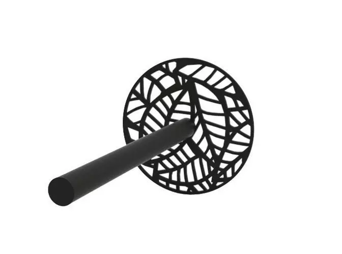 Kitchen towel holder 3D print model
