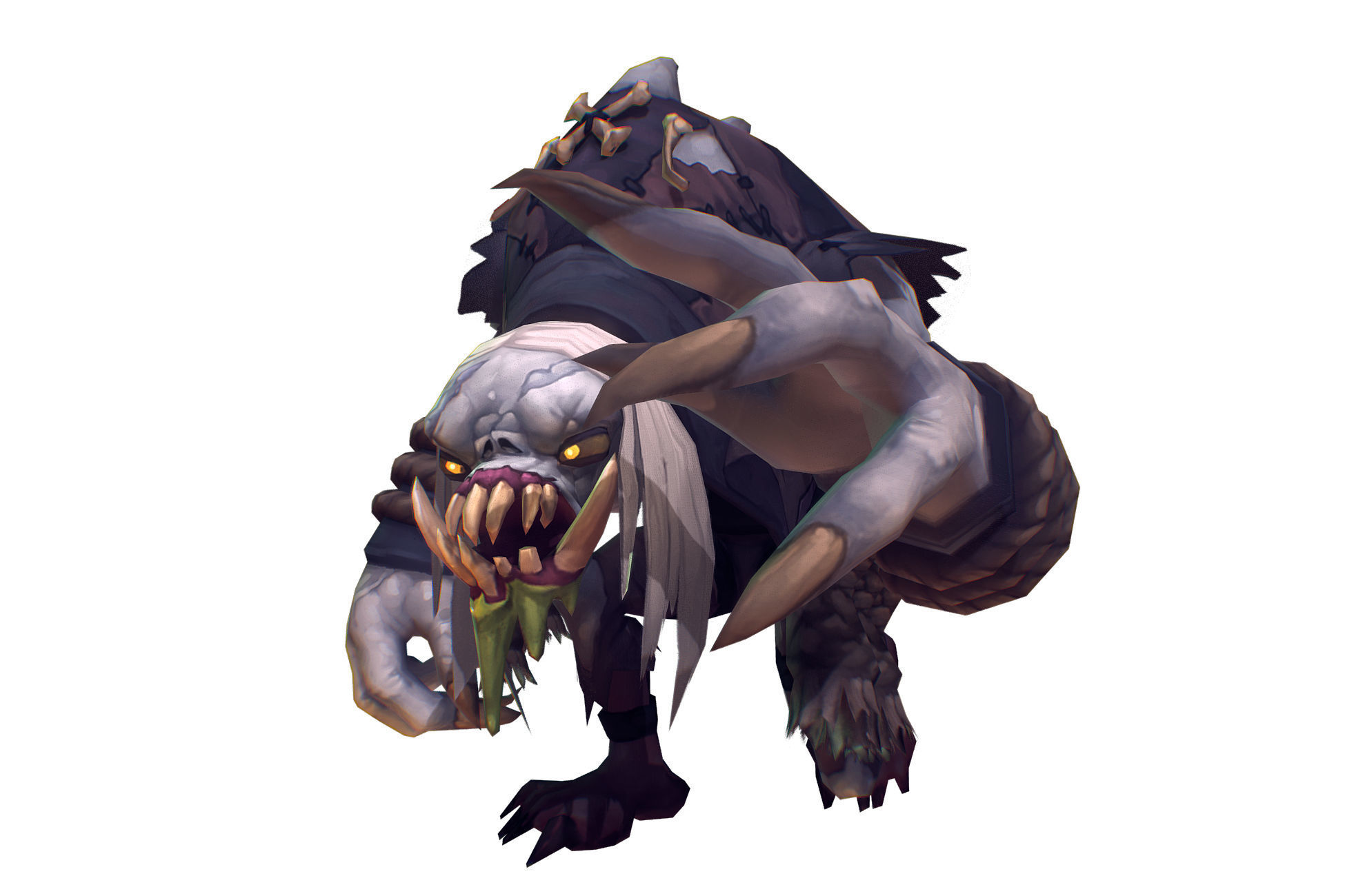 Ghoul Monsters Crew - Low Poly Hand Painted  Low-poly 3D model_21