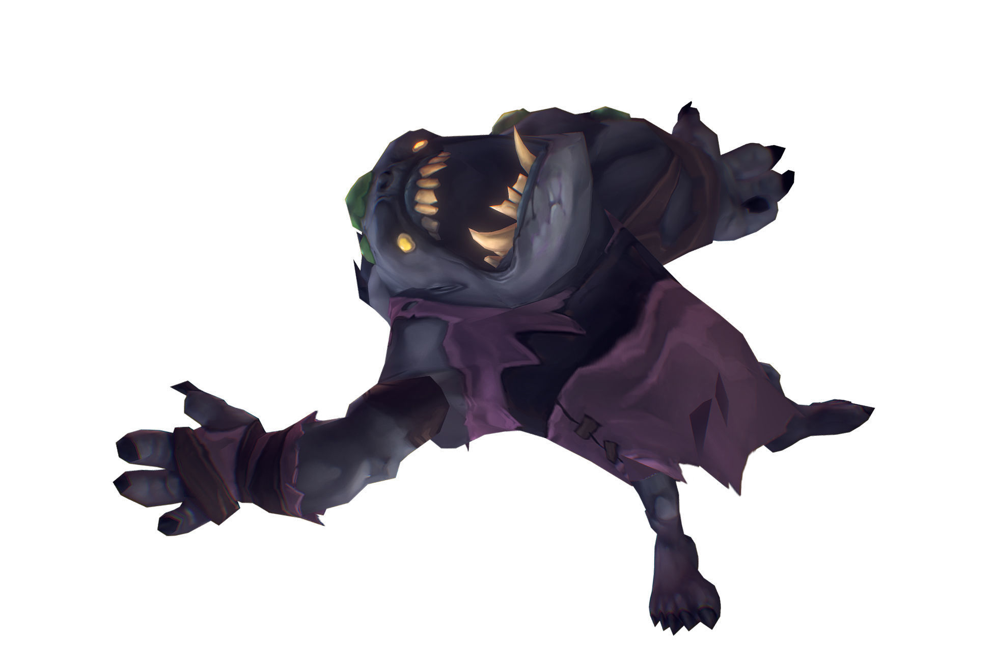 Ghoul Monsters Crew - Low Poly Hand Painted  Low-poly 3D model_13