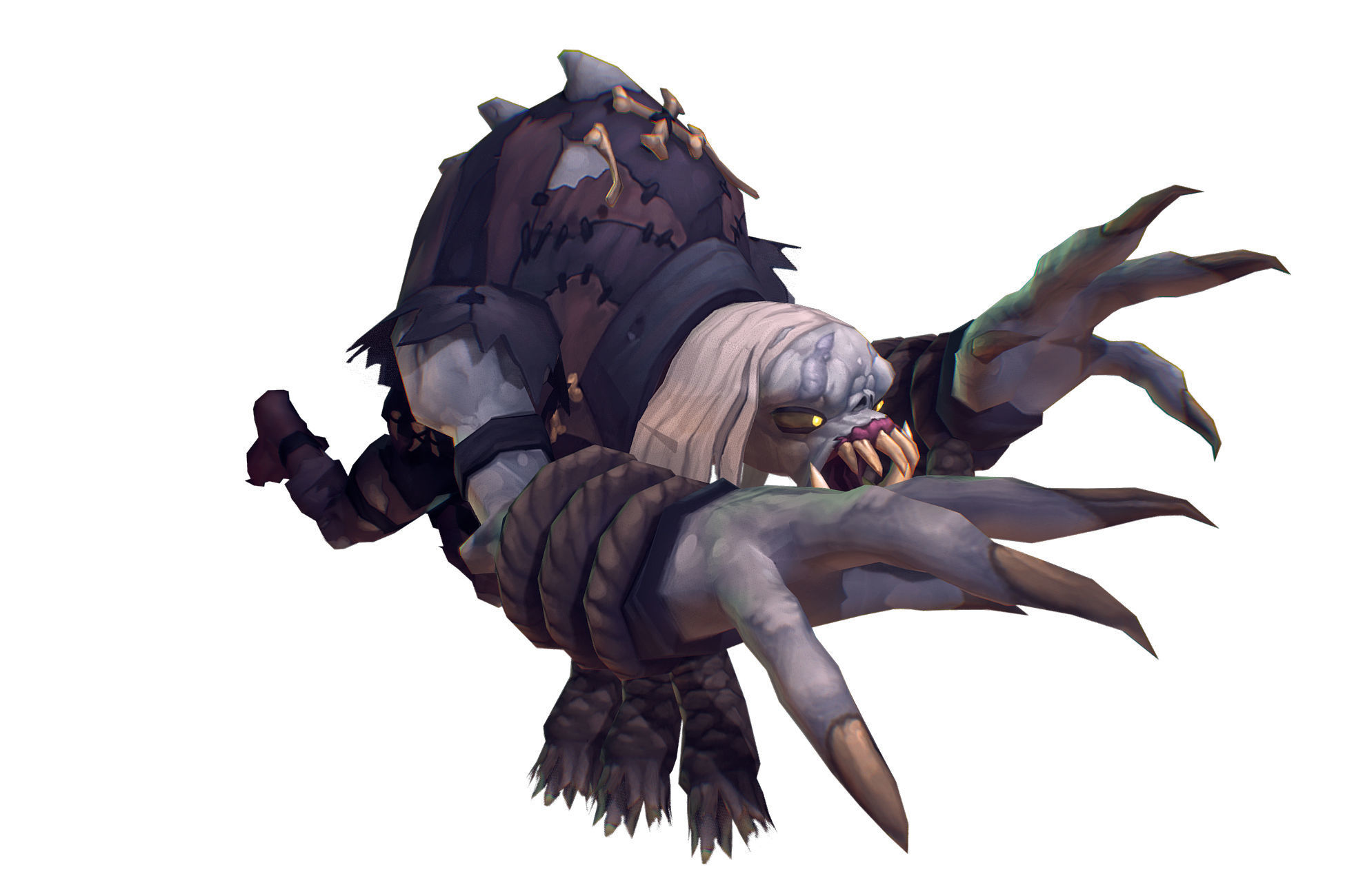 Ghoul Monsters Crew - Low Poly Hand Painted  Low-poly 3D model_23