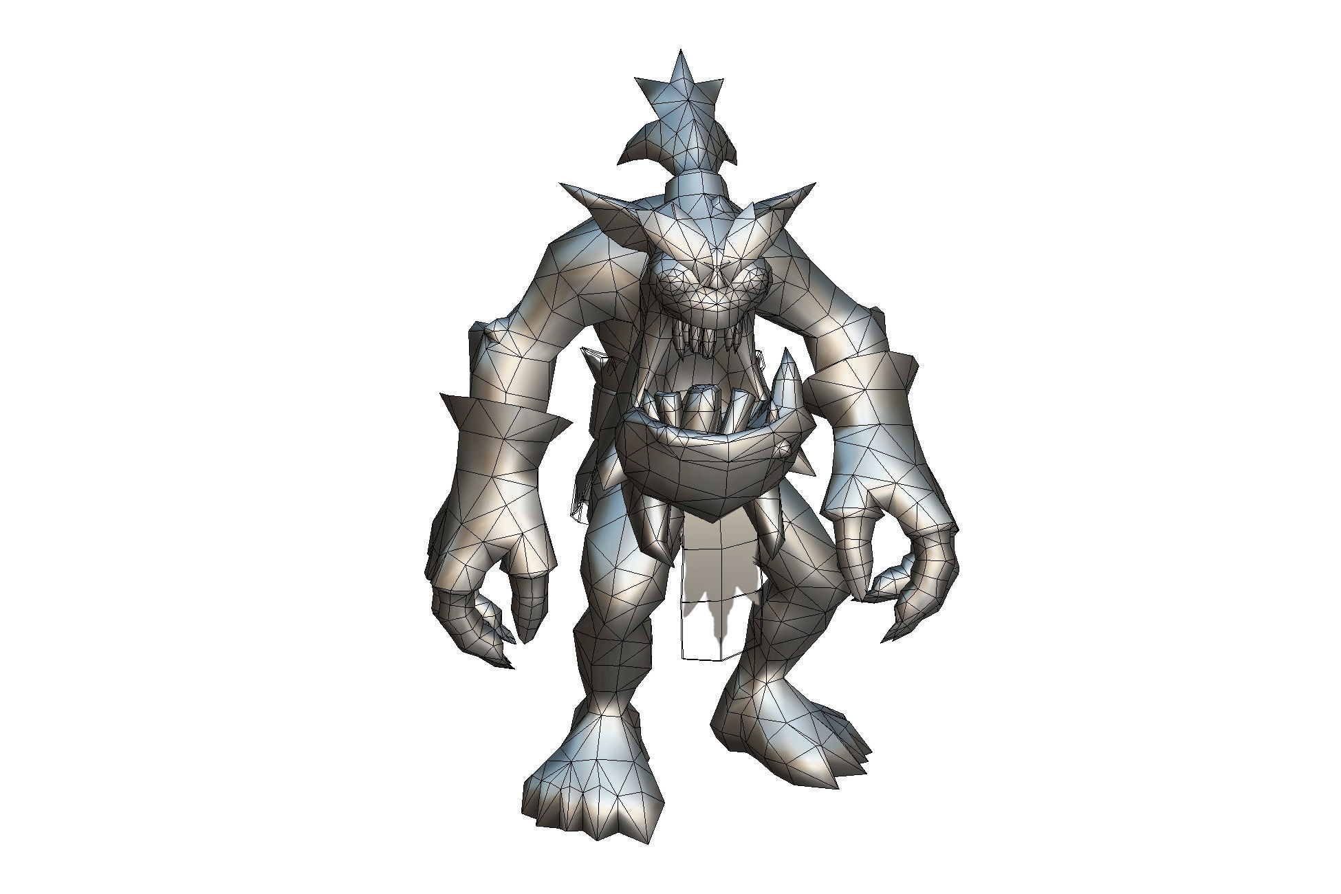 Ghoul Monsters Crew - Low Poly Hand Painted  Low-poly 3D model_32
