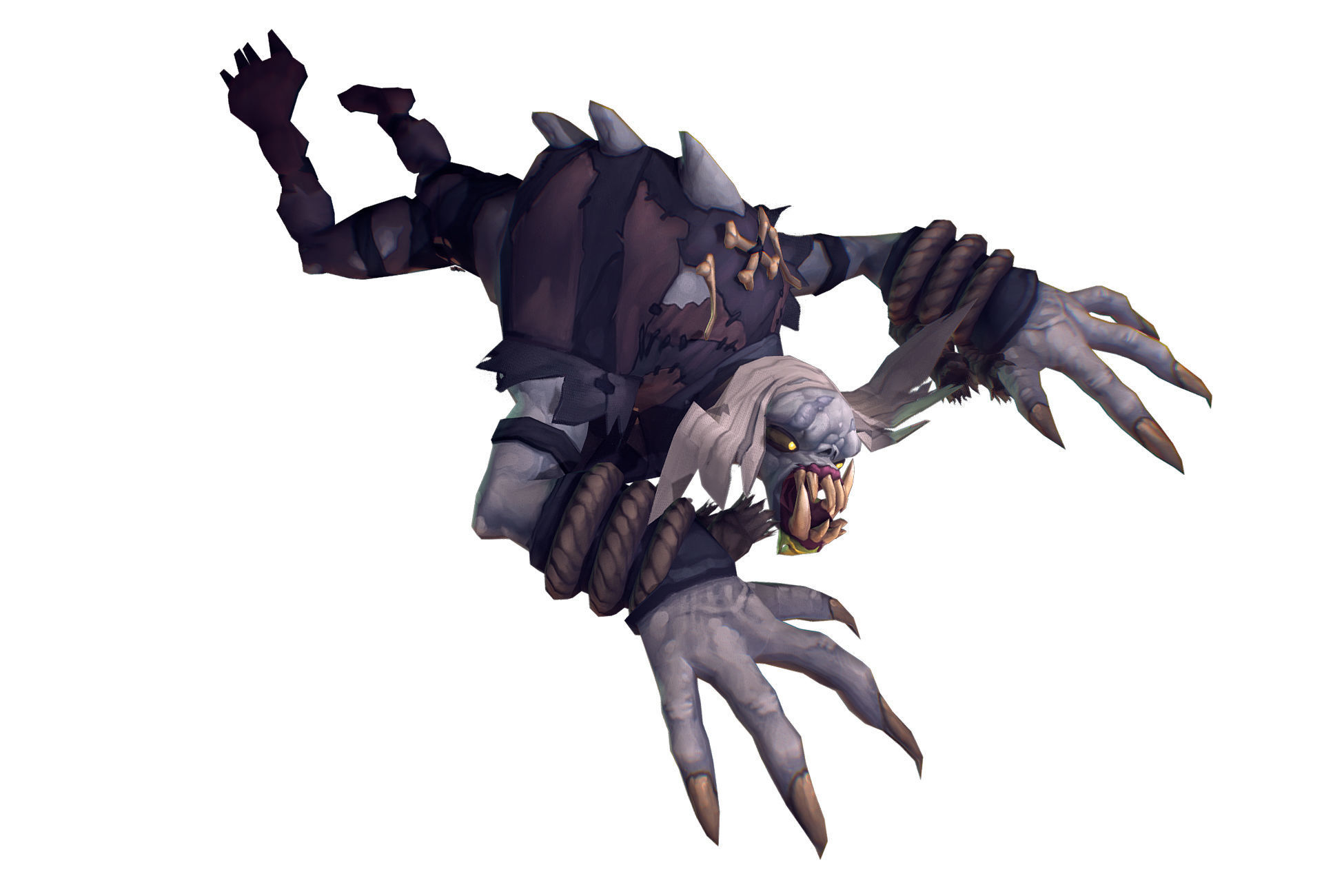 Ghoul Monsters Crew - Low Poly Hand Painted  Low-poly 3D model_20