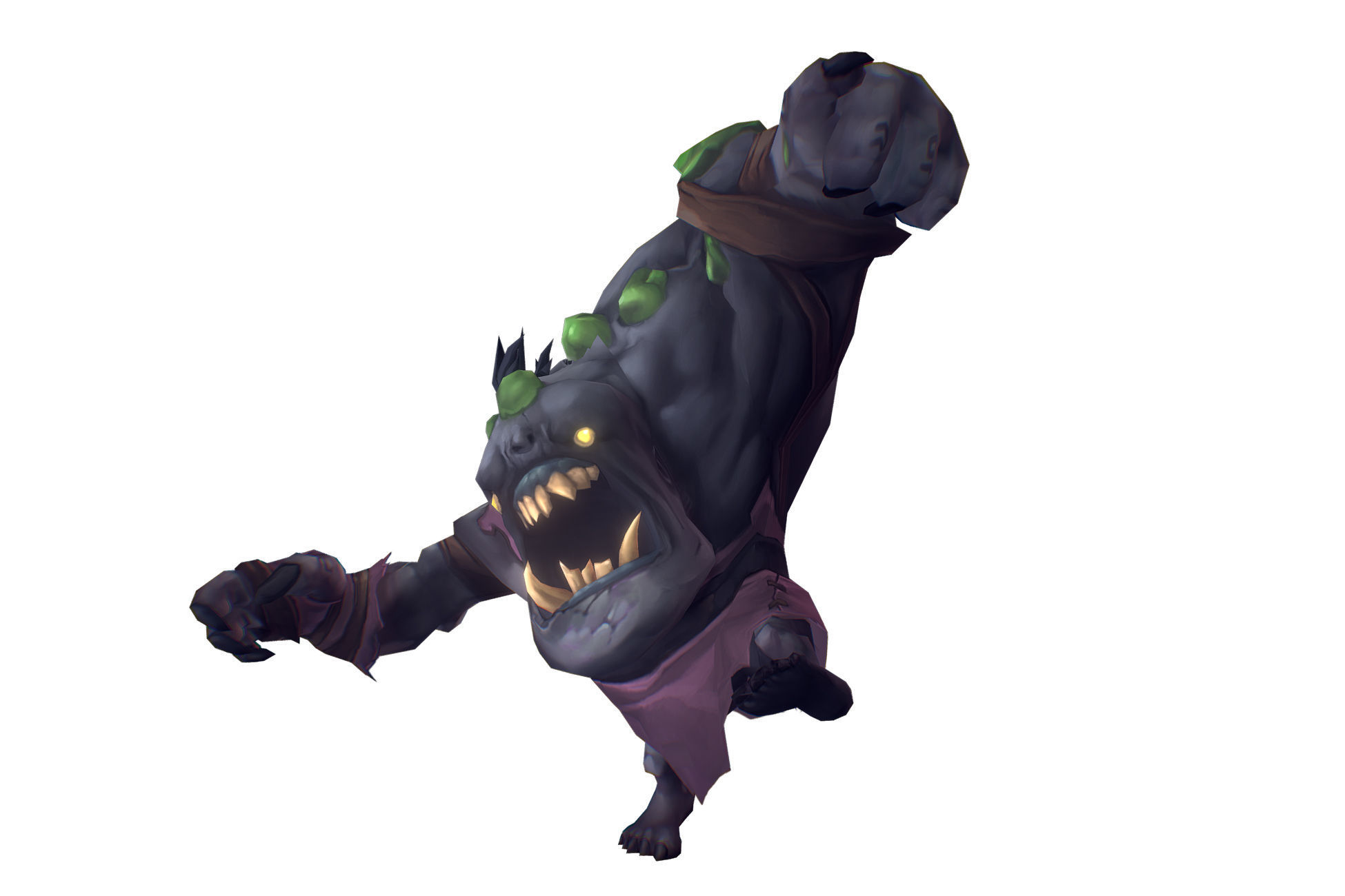 Ghoul Monsters Crew - Low Poly Hand Painted  Low-poly 3D model_12