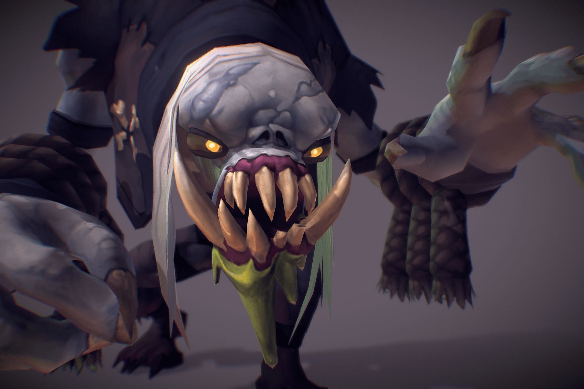 Ghoul Monsters Crew - Low Poly Hand Painted  Low-poly 3D model_16