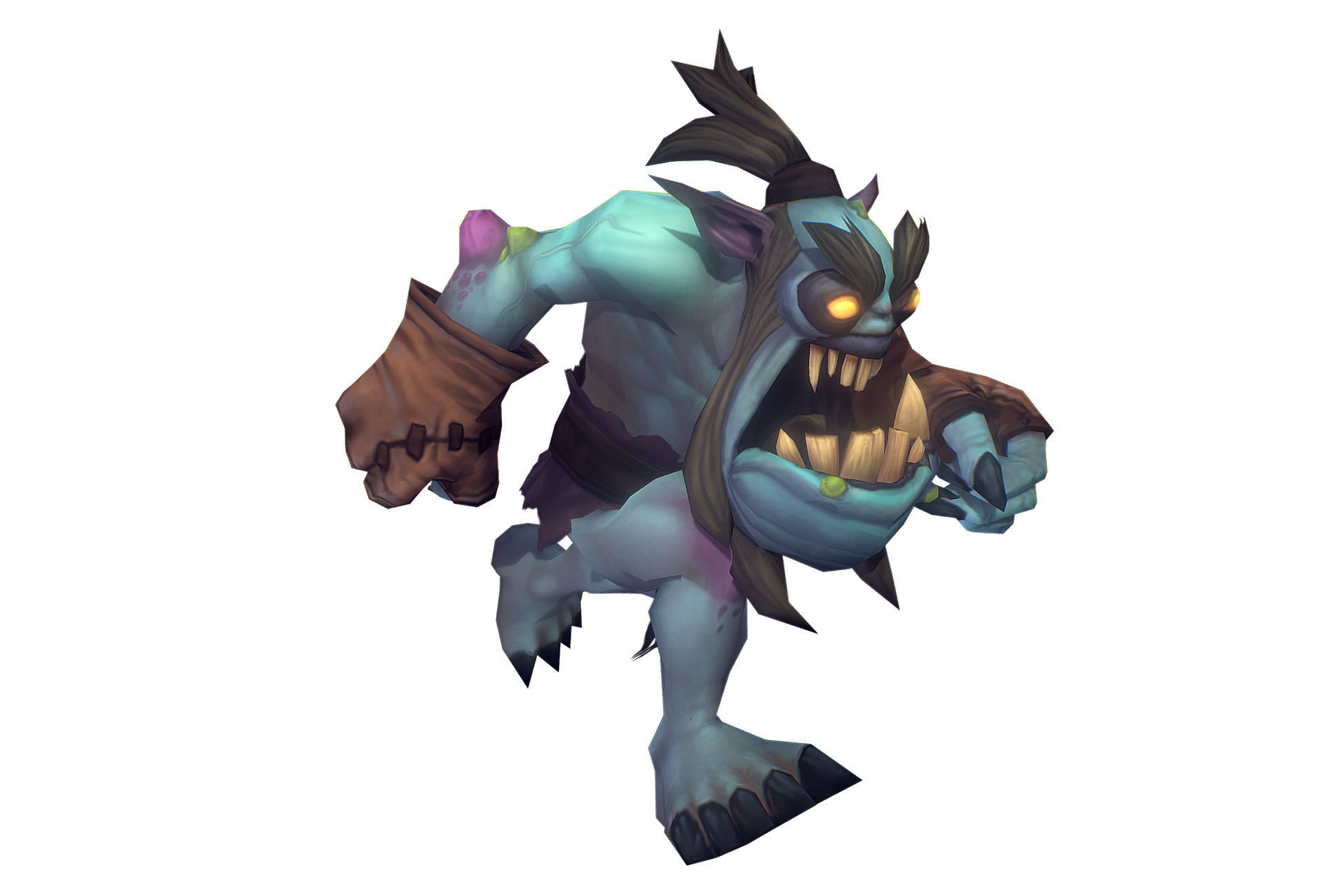 Ghoul Monsters Crew - Low Poly Hand Painted  Low-poly 3D model_33
