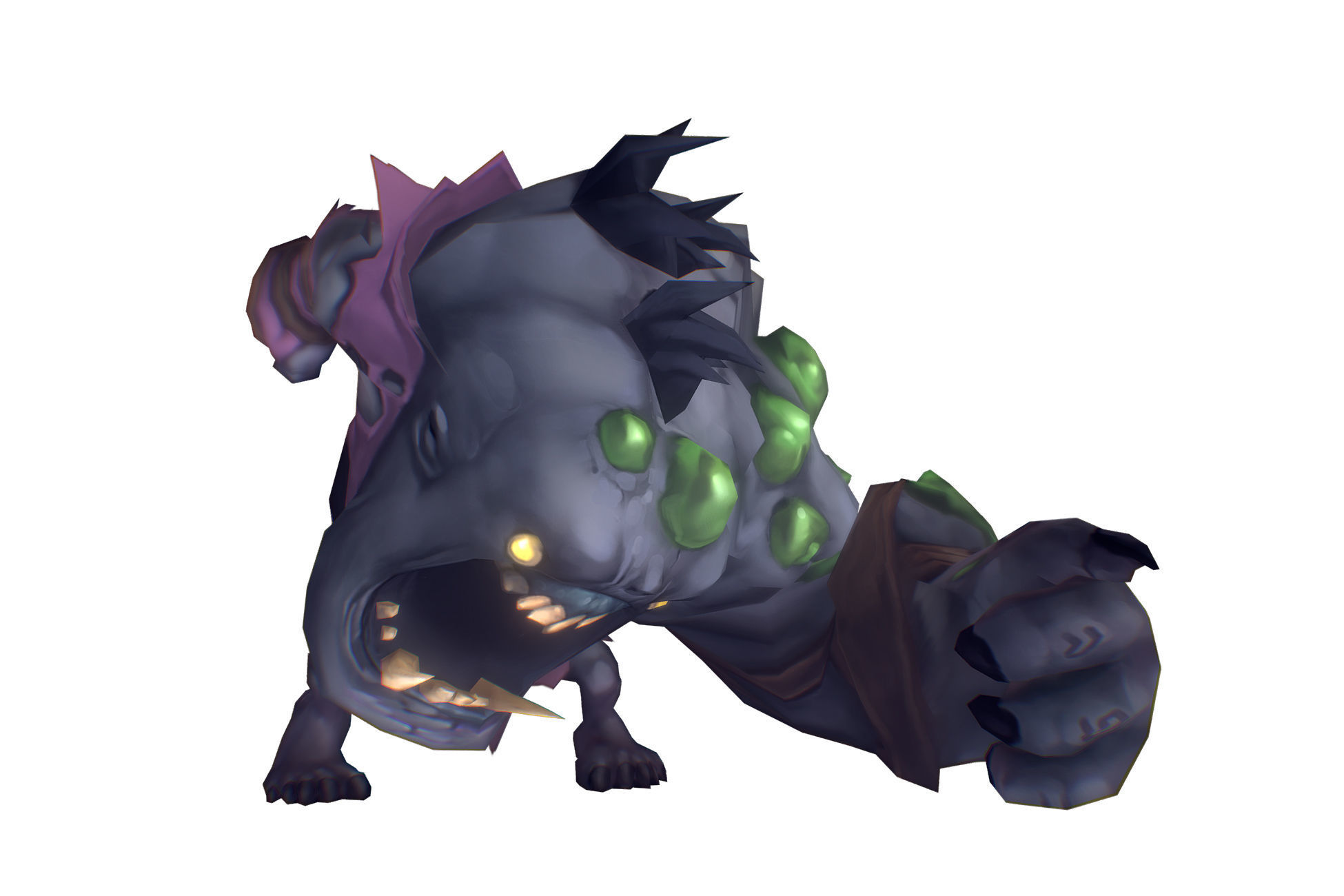 Ghoul Monsters Crew - Low Poly Hand Painted  Low-poly 3D model_14