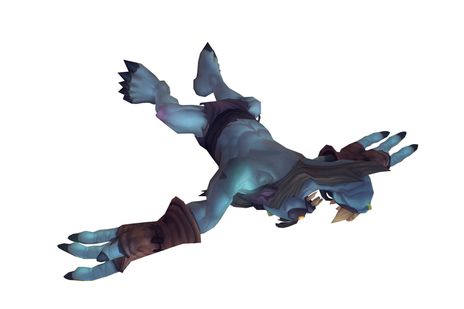 Ghoul Monsters Crew - Low Poly Hand Painted  Low-poly 3D model_34