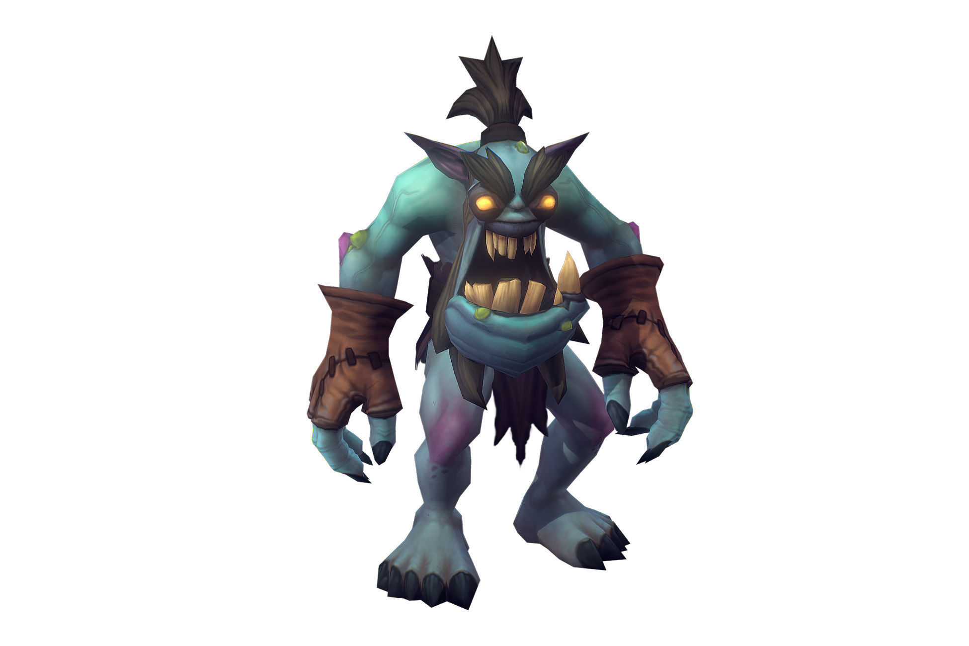 Ghoul Monsters Crew - Low Poly Hand Painted  Low-poly 3D model_31
