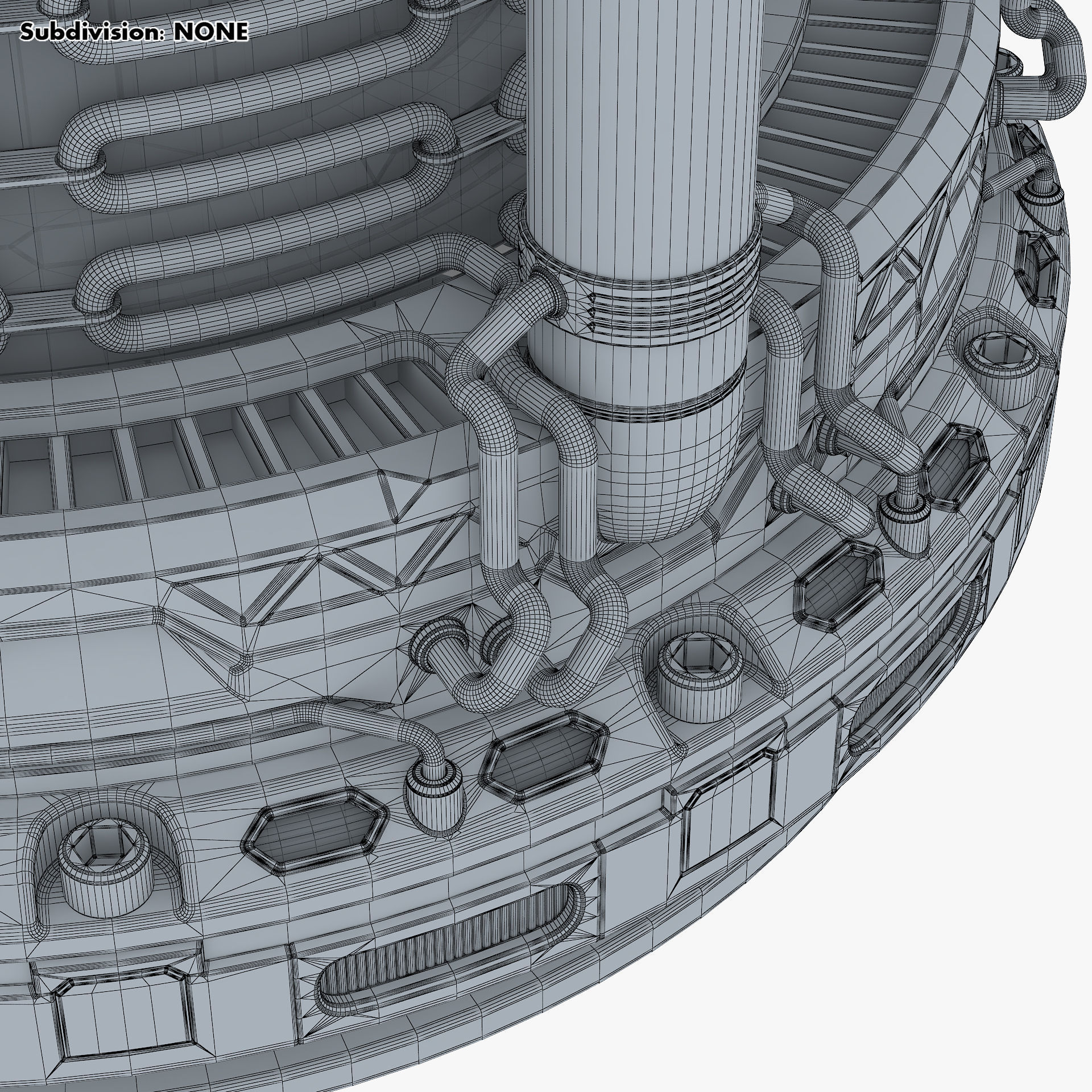 Reactor Gen Sci Fi v 1 3D model_20