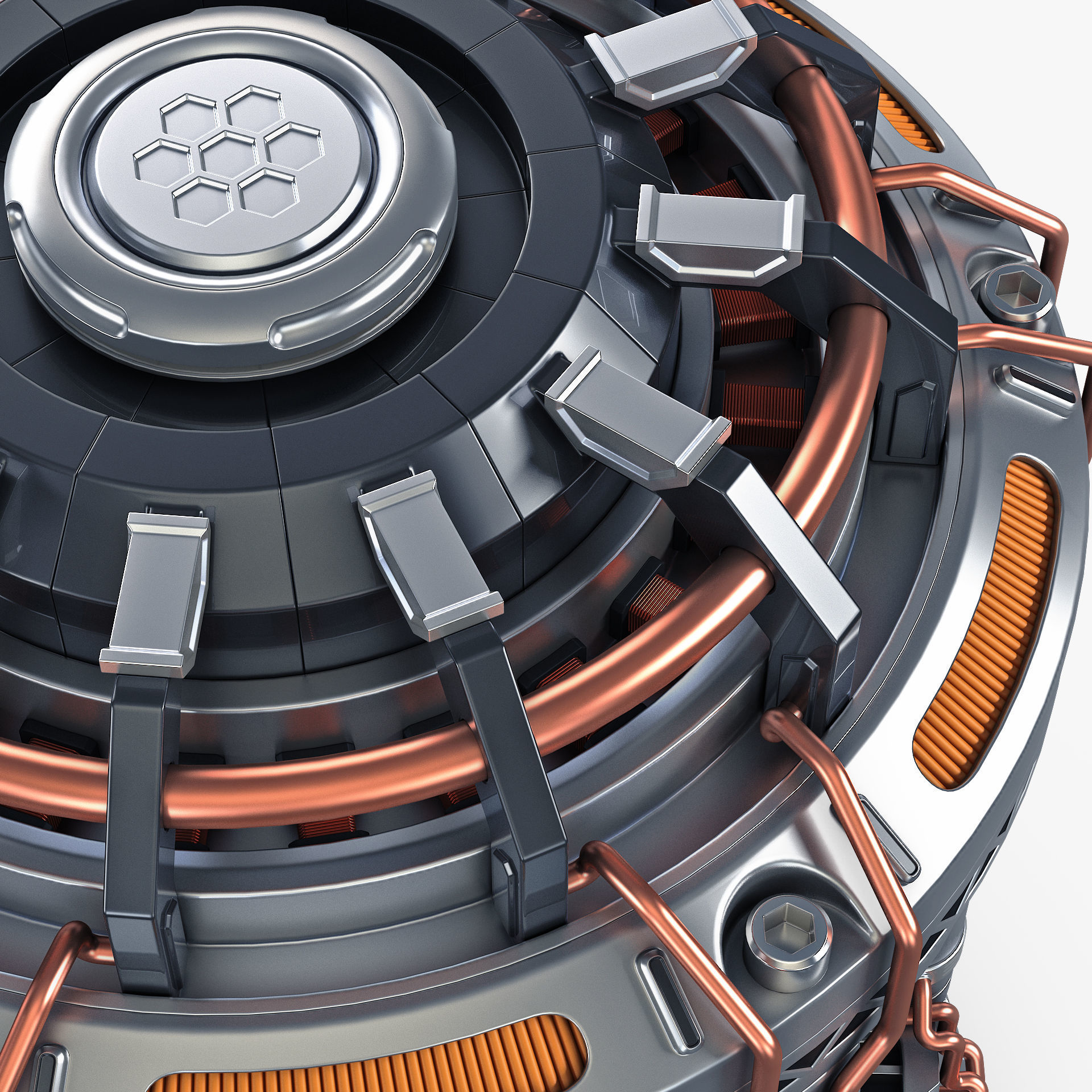 Reactor Gen Sci Fi v 1 3D model_7