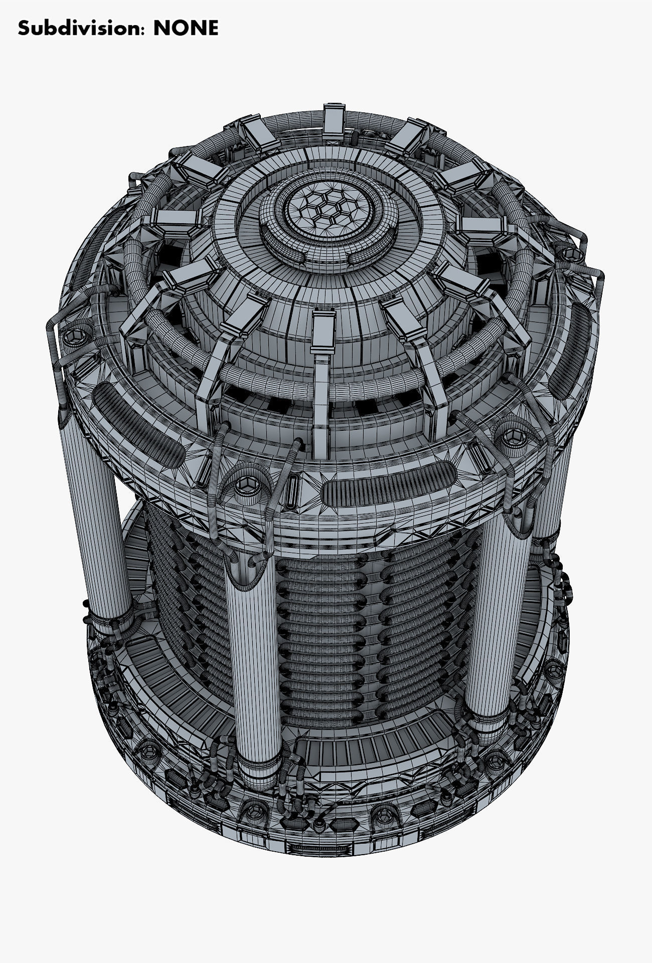 Reactor Gen Sci Fi v 1 3D model_14