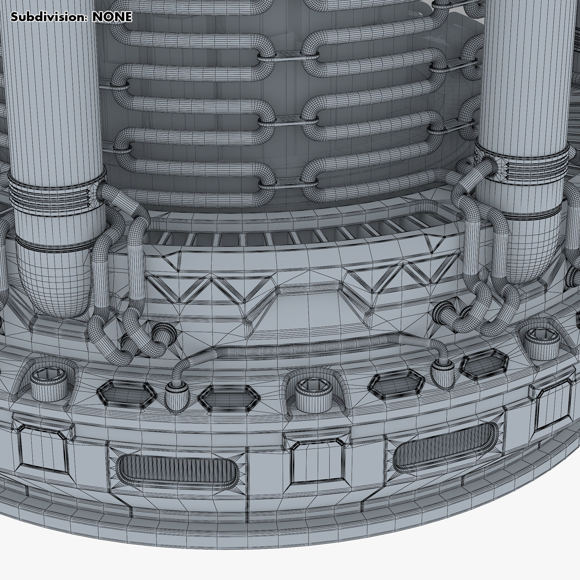 Reactor Gen Sci Fi v 1 3D model_21