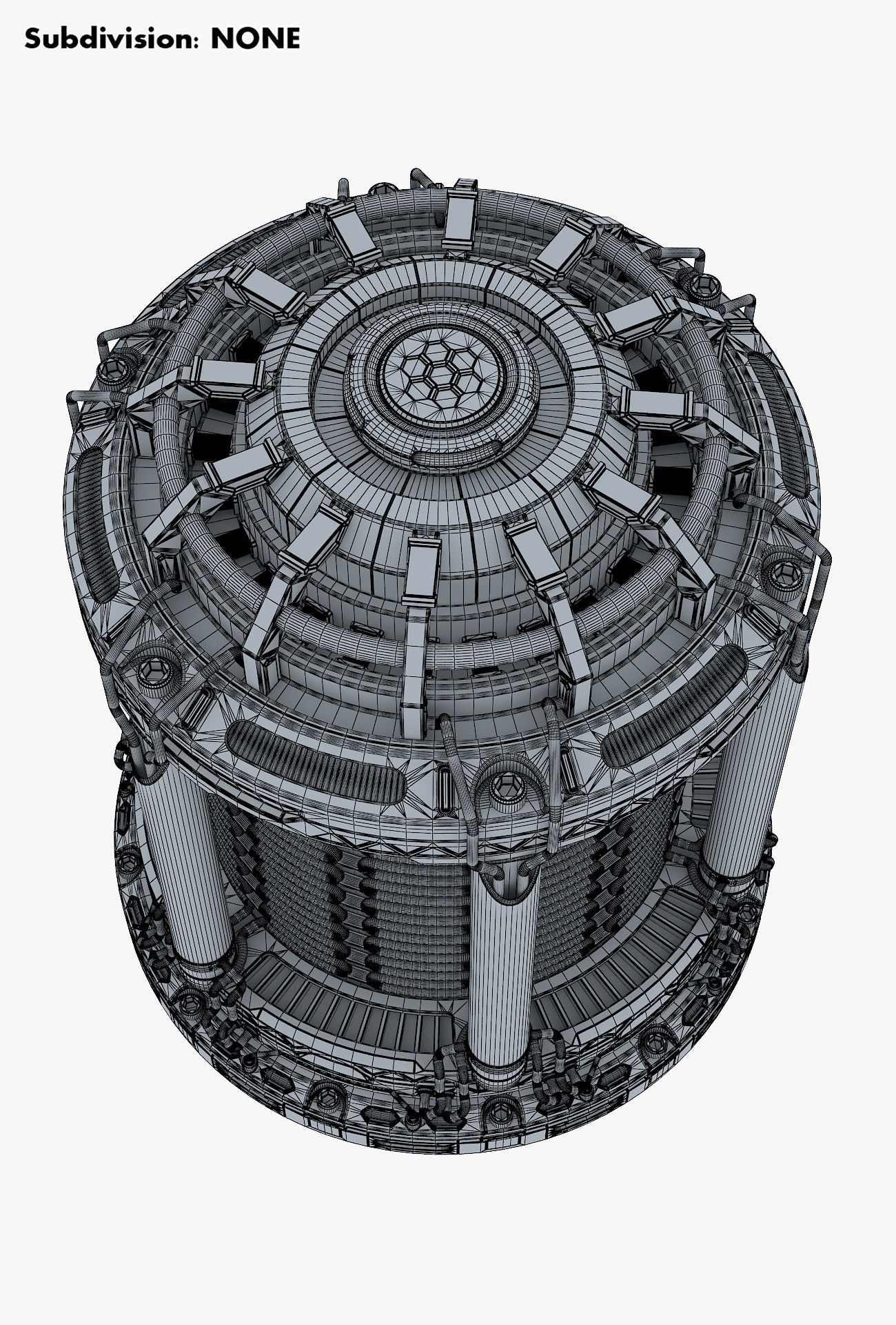 Reactor Gen Sci Fi v 1 3D model_15