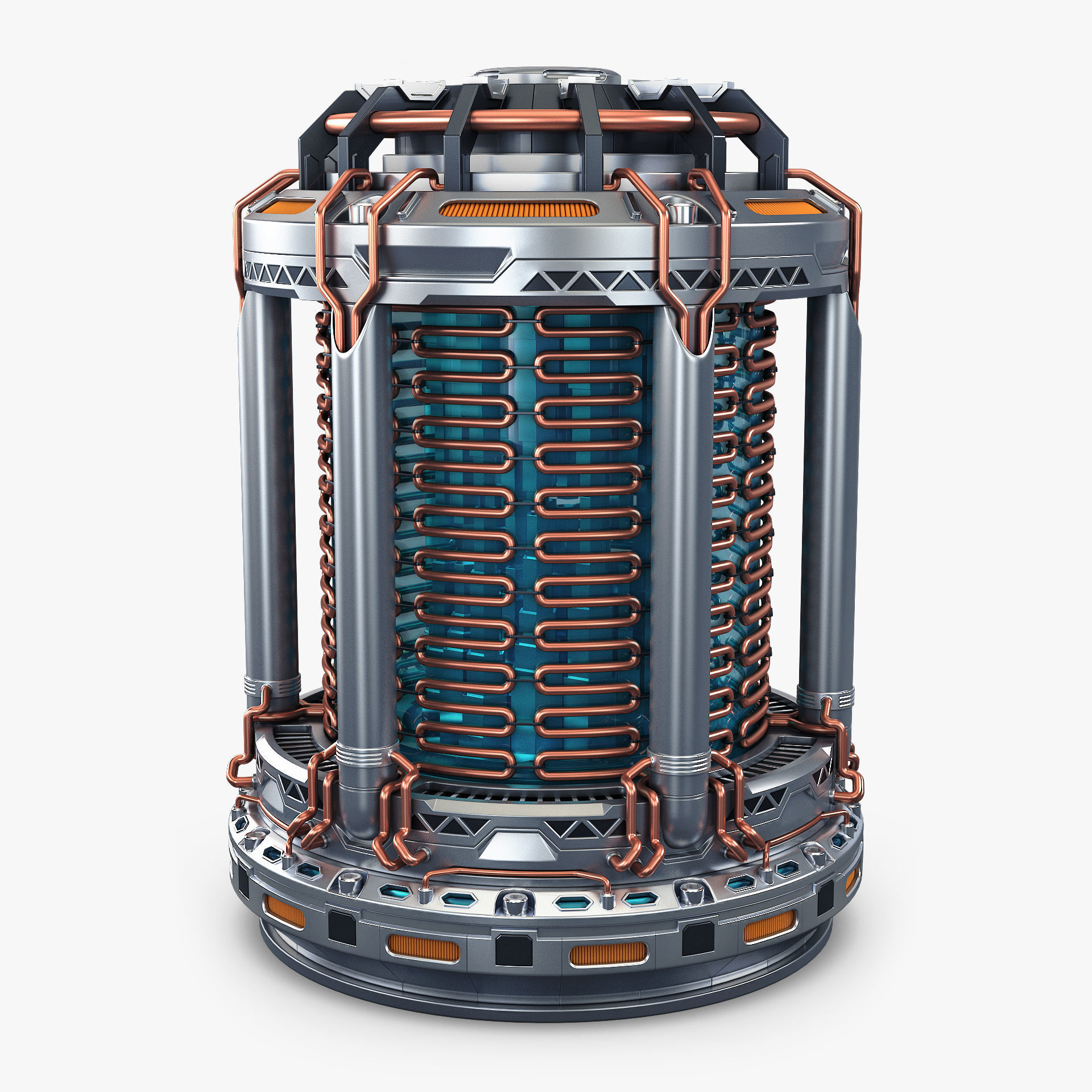 Reactor Gen Sci Fi v 1 3D model_2