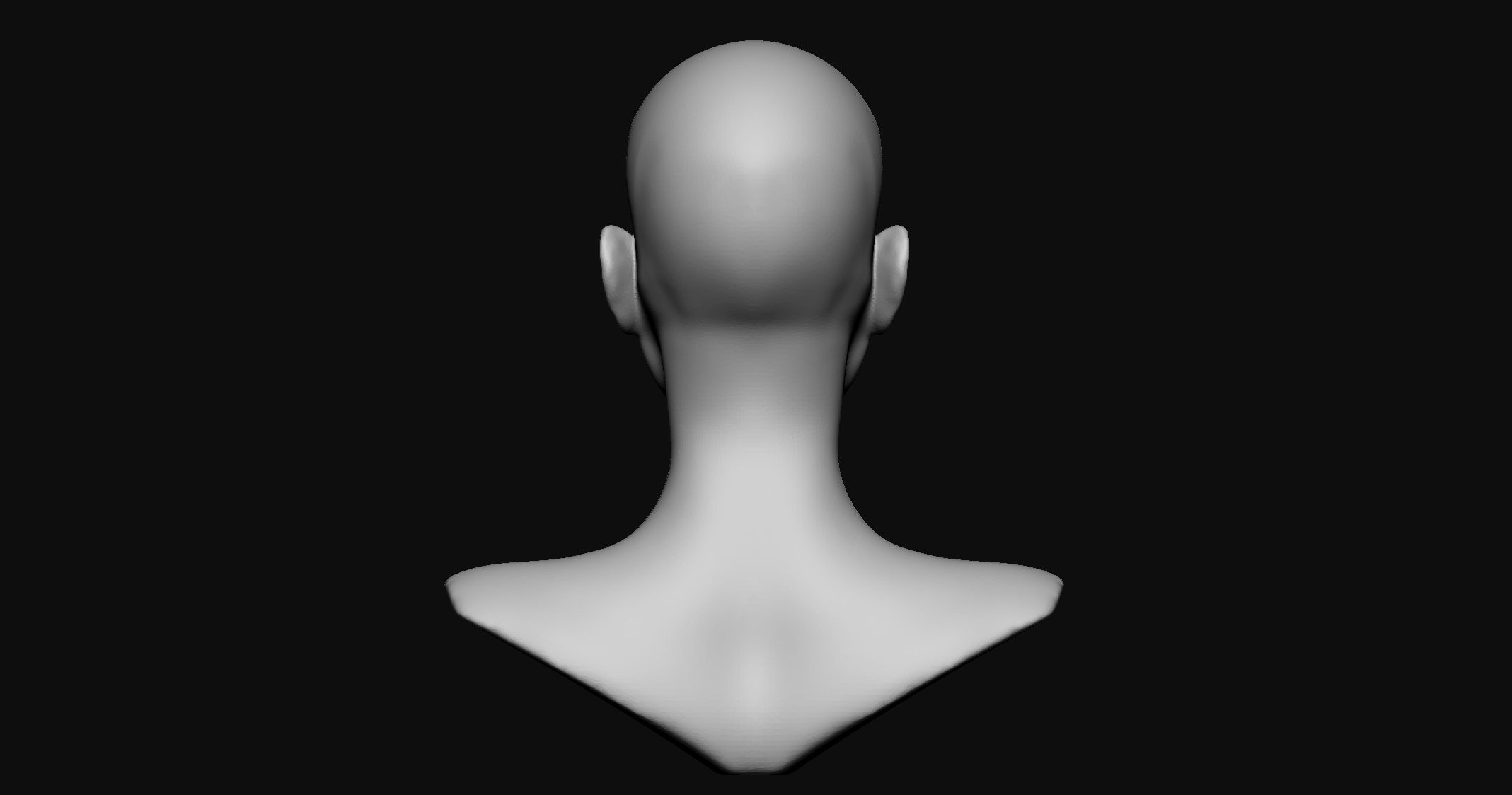 women bust head 3D model 3D printable CGTrader