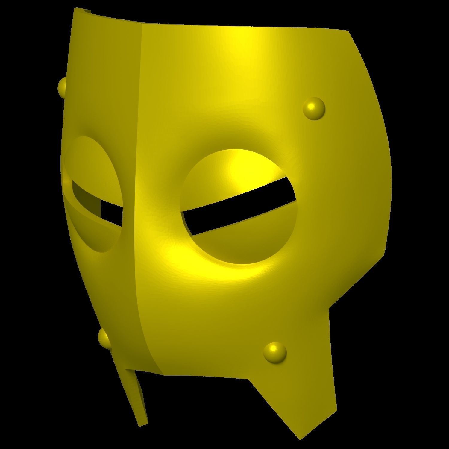 Darkest Dungeon Leper Mask for 3D Print 3D print model_4