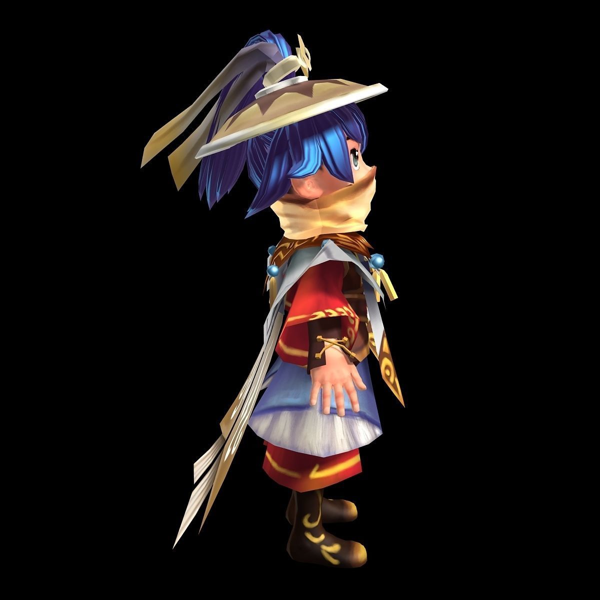 Game characters - storytellers 3D model_2